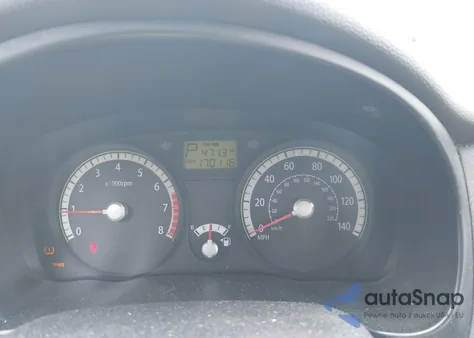 2009 Kia Rio Lx из США, поврежденный, VIN KNADE223796524775